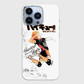 Чехол для iPhone 13 Pro с принтом Шоё Хината | Haikyuu в Тюмени,  |  | 10 номер | anime | haikyu | haikyuu | karasuno | manga | аниме | волейбол | волейбольный клуб | грязь | лого | логотип | манга | прыжок | состареная | старшая карасуно | хаику | хаикую | шоё хината | эмблема