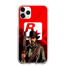 Чехол для iPhone 11 Pro Max матовый с принтом ROCK STAR GAME в Тюмени, Силикон |  | game | red dead | red dead redemption 2 | redemption 2 | rockstar games | бандиты | дикий запад | игры | ковбои | оружие