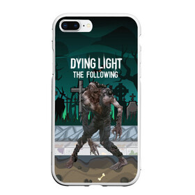 Чехол для iPhone 7Plus/8 Plus матовый с принтом Dying light Зараженный в Тюмени, Силикон | Область печати: задняя сторона чехла, без боковых панелей | dying light | аномалия | зараженный | монстр | мутант | ужасы | урод | хоррор