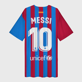 Платье-футболка 3D с принтом Месси Барселона 2021 2022 в Тюмени,  |  | 2021 | 2022 | barcelona | leo | messi | барселона | барселоны | лео | леонель | лионель | меси | месси | новая | форма | футбол | футбольная