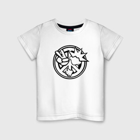 Детская футболка хлопок с принтом ЭЛИЗИУМ в Тюмени, 100% хлопок | круглый вырез горловины, полуприлегающий силуэт, длина до линии бедер | музыка | рок | рок группа | элизиум | эллизиум