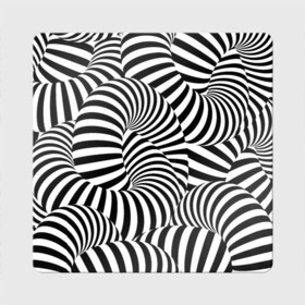 Магнит виниловый Квадрат с принтом Гипнотическая абстракция в Тюмени, полимерный материал с магнитным слоем | размер 9*9 см, закругленные углы | abstraction | background | hypnosis | hypnotic abstraction | stripes | texture | zebra | абстракция | гипноз | гипнотическая абстракция | зебра | полоски | текстура | фон