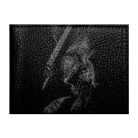Обложка для студенческого билета с принтом БЕРСЕРК черно - белый в Тюмени, натуральная кожа | Размер: 11*8 см; Печать на всей внешней стороне | anime | berserk | аниме | берсерк | бесерк | гатс | манга | мультфильм