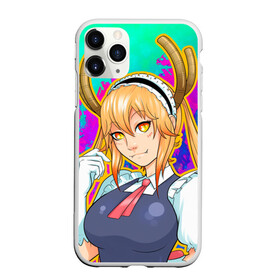 Чехол для iPhone 11 Pro Max матовый с принтом Тору в Тюмени, Силикон |  | anime | manga | miss kobayashis dragon maid | аниме | дракон горничная кобаяши | канна камуй | кетцалькоатль | лукоа | макото такия | манга | тору | фафнир