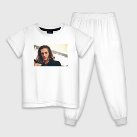 Детская пижама хлопок с принтом Maneskin в Тюмени, 100% хлопок |  брюки и футболка прямого кроя, без карманов, на брюках мягкая резинка на поясе и по низу штанин
 | maneskin | евровидение