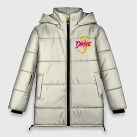 Женская зимняя куртка Oversize с принтом Drive - Скорпион (Спина) в Тюмени, верх — 100% полиэстер; подкладка — 100% полиэстер; утеплитель — 100% полиэстер | длина ниже бедра, силуэт Оверсайз. Есть воротник-стойка, отстегивающийся капюшон и ветрозащитная планка. 

Боковые карманы с листочкой на кнопках и внутренний карман на молнии | drive | drive bomber | drive бомбер | new retro | retro | retro wave | retrowave | гослинг | гослинг райн | драйв | драйв бомбер | кино | костюм драйв | райн гослинг | ретро | ретровейв | скорпион | скорпион на спине | фильм драйв