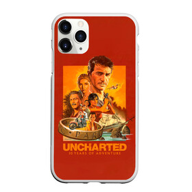Чехол для iPhone 11 Pro матовый с принтом 10 years Uncharted в Тюмени, Силикон |  | game | games | uncharted | анчартед | дрейк | игра | игры | натан | нейтан