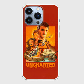 Чехол для iPhone 13 Pro с принтом 10 years Uncharted в Тюмени,  |  | Тематика изображения на принте: game | games | uncharted | анчартед | дрейк | игра | игры | натан | нейтан