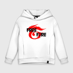 Детское худи Oversize хлопок с принтом FREEFIRE | GARENA (Z) в Тюмени, френч-терри — 70% хлопок, 30% полиэстер. Мягкий теплый начес внутри —100% хлопок | боковые карманы, эластичные манжеты и нижняя кромка, капюшон на магнитной кнопке | 111dots studio | battlegrounds | free fire | freefire | game | garena | garena free fire | гарена | игра | игры | киберспорт | королевская битва | мобильная игра | онлайн игра | пабг | фри фаер | фрифаер | экшн