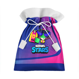 Подарочный 3D мешок с принтом Плохиш Базз Buzz Brawl Stars в Тюмени, 100% полиэстер | Размер: 29*39 см | brawl | brawl stars | brawlstars | brawl_stars | buz | buzz | баз | базз | бравл | бравлстарс | буз