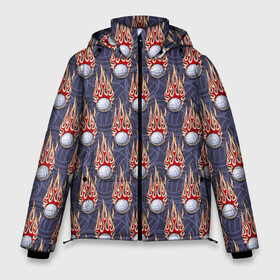 Мужская зимняя куртка 3D с принтом Волейбол в Тюмени, верх — 100% полиэстер; подкладка — 100% полиэстер; утеплитель — 100% полиэстер | длина ниже бедра, свободный силуэт Оверсайз. Есть воротник-стойка, отстегивающийся капюшон и ветрозащитная планка. 

Боковые карманы с листочкой на кнопках и внутренний карман на молнии. | Тематика изображения на принте: a game | ball | championship | club | league | playground | sport | team | tournament | volleyball | волейбол | волейбольный мяч | игра | клуб | лига | площадка | спорт | турнир | чемпионат