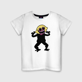 Детская футболка хлопок с принтом Friday Night Funkin (MONSTER) в Тюмени, 100% хлопок | круглый вырез горловины, полуприлегающий силуэт, длина до линии бедер | friday | friday night | funkin | game | monster | night | монстр