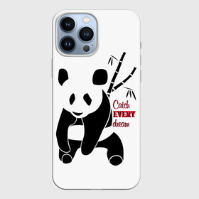 Чехол для iPhone 13 Pro Max с принтом Панда и сон в Тюмени,  |  | животные | звери | лень | медведь | отдых | панда | природа | сон | усталость