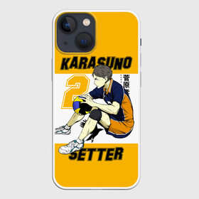 Чехол для iPhone 13 mini с принтом Коши Сугавара | Haikyuu в Тюмени,  |  | 12 | 2 номер | haikyu | haikyuu | karasuno | koushi sugawara | аниме | волейбол | волейбольный клуб | манга | мистер бодрячок | неукротимый связующий | средняя школа нагамуши | старшая карасуно | суга | суга сан