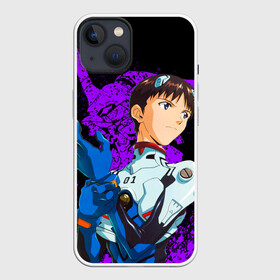 Чехол для iPhone 13 с принтом ЕВАНГЕЛИОН в Тюмени,  |  | anime | eva | evangelion | manga | аниме | ева | евангелион | манга