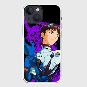 Чехол для iPhone 13 mini с принтом ЕВАНГЕЛИОН в Тюмени,  |  | anime | eva | evangelion | manga | аниме | ева | евангелион | манга