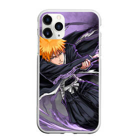 Чехол для iPhone 11 Pro Max матовый с принтом ИЧИГО в Тюмени, Силикон |  | anime | bleach | magna | аниме | блич | ичиго | курасаки ичиго | манга | пустой