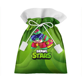 Подарочный 3D мешок с принтом Базз Buzz Brawl Stars Green в Тюмени, 100% полиэстер | Размер: 29*39 см | Тематика изображения на принте: brawl | brawl stars | brawlstars | brawl_stars | buz | buzz | баз | базз | бравл | бравлстарс | буз