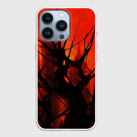Чехол для iPhone 13 Pro с принтом ДРЕВО ХАОС 3D в Тюмени,  |  | Тематика изображения на принте: абстракция | башни | беспорядок | дерево | иллюстрация | искусство | кровавые облака | культура | текстура | хаос