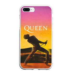 Чехол для iPhone 7Plus/8 Plus матовый с принтом Queen | Freddie Mercury (Z) в Тюмени, Силикон | Область печати: задняя сторона чехла, без боковых панелей | freddie mercury | music | queen | брайан мэй | глэм рок | джон дикон | королева | музыка | поп рок | роджер тейлор | фредди меркьюри | хард рок