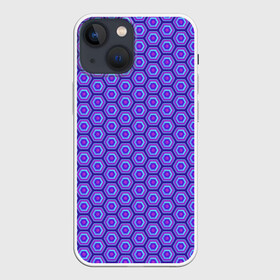 Чехол для iPhone 13 mini с принтом Geometric Background в Тюмени,  |  | background | geometry | hexagon | pattern | texture | геометрия | паттерн | соты | текстура | фон | шестиугольник