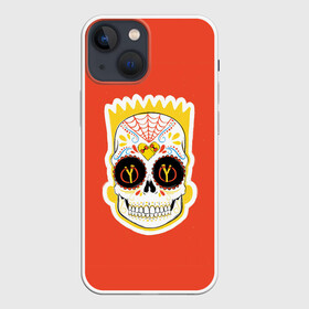 Чехол для iPhone 13 mini с принтом Мексиканский Барт в Тюмени,  |  | bart | simpsons | the simpson | барт | мульт | мультфильм | симпсоны