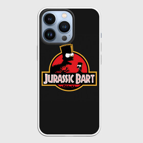 Чехол для iPhone 13 Pro с принтом Jurassic Bart в Тюмени,  |  | bart | dinosour | simpsons | the simpson | барт | динозавр | мульт | мультфильм | парк юрского периода | симпсоны