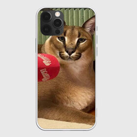 Чехол для iPhone 12 Pro Max с принтом Шлёпа в Тюмени, Силикон |  | Тематика изображения на принте: floppa | большой | военный | каракал | кот | преступник | русский | шлёпа