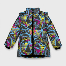 Зимняя куртка для девочек 3D с принтом BASKETBALL в Тюмени, ткань верха — 100% полиэстер; подклад — 100% полиэстер, утеплитель — 100% полиэстер. | длина ниже бедра, удлиненная спинка, воротник стойка и отстегивающийся капюшон. Есть боковые карманы с листочкой на кнопках, утяжки по низу изделия и внутренний карман на молнии. 

Предусмотрены светоотражающий принт на спинке, радужный светоотражающий элемент на пуллере молнии и на резинке для утяжки. | ball | basketball | championship | chicago bulls | club | competition | game | league | michael jordan | nba | sport | team | tournament | баскетбол | джордан | игра | клуб | майкл джордан | мяч | нба | соревнования | спорт | турнир | чемпионат 