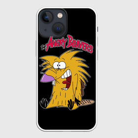 Чехол для iPhone 13 mini с принтом Крутые бобры в Тюмени,  |  | angry beavers | nickelodeon | бобер | братья бобры | даг | деггет | крутые бобры | мультик | мультяшный | никелодеон | норберт