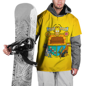 Накидка на куртку 3D с принтом Simpsons nation в Тюмени, 100% полиэстер |  | Тематика изображения на принте: gomer | simpsons | the simpson | гомер | мульт | мультфильм | симпсоны
