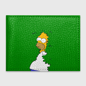 Обложка для студенческого билета с принтом Мем с Гомером в Тюмени, натуральная кожа | Размер: 11*8 см; Печать на всей внешней стороне | Тематика изображения на принте: gomer | mem | simpsons | the simpson | гомер | мем | мемы | мульт | мультфильм | симпсоны