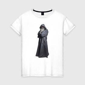 Женская футболка хлопок с принтом Тёмный Волшебник в Тюмени, 100% хлопок | прямой крой, круглый вырез горловины, длина до линии бедер, слегка спущенное плечо | волшебник | волшебство | колдун | магия | сказка | фэнтэзи