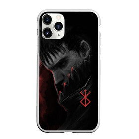 Чехол для iPhone 11 Pro матовый с принтом Чёрный мечник в Тюмени, Силикон |  | anime | berserk | аниме | берсерк | бесерк | гатс | манга | мультфильм