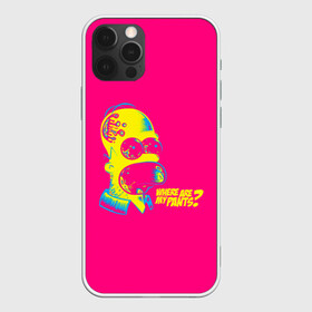 Чехол для iPhone 12 Pro Max с принтом Acid Gomer в Тюмени, Силикон |  | gomer | simpsons | the simpson | гомер | мульт | мультфильм | симпсоны
