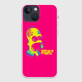 Чехол для iPhone 13 mini с принтом Acid Gomer в Тюмени,  |  | gomer | simpsons | the simpson | гомер | мульт | мультфильм | симпсоны