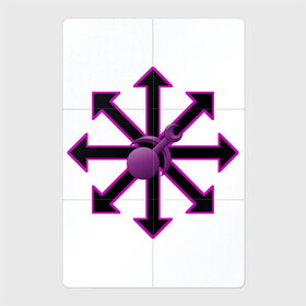Магнитный плакат 2Х3 с принтом Звезда Хаоса Слаанеш в Тюмени, Полимерный материал с магнитным слоем | 6 деталей размером 9*9 см | slaanesh | wh40k | ересь | звезда | слаанеш | хаос