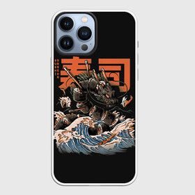 Чехол для iPhone 13 Pro Max с принтом Sushi Dragon в Тюмени,  |  | breathing | chinese | dragonblack | fire | helicopter | japan | marine | monster | ocean | reptile | sea | sticks | sushi | water | waves | вертолет | вода | волны | дракон | китайский | монстр | море | морской | огнедышащий | океан | палочки