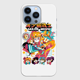 Чехол для iPhone 13 Pro с принтом Sailor Meow в Тюмени,  |  | ami | cat | cats | meow | minako | moon | rei | sailor | usagi | ами | артемис | венера | кот | кошка | луна | макото | марс | меркурий | минако | мичиру | момару | мун | мяу | плутон | принц | рэй | сатурн | сейлор | серенити | сецун