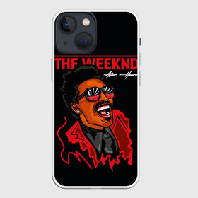 Чехол для iPhone 13 mini с принтом The Weeknd   After Hours в Тюмени,  |  | blinding lights | music | pop | star boy | the weekend | the weeknd | музыка | уикенд