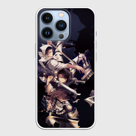 Чехол для iPhone 13 Pro с принтом Атака титанов в Тюмени,  |  | shingeki no kyojin | аниме | постапокалиптическая манга | текстура | эрен йегер