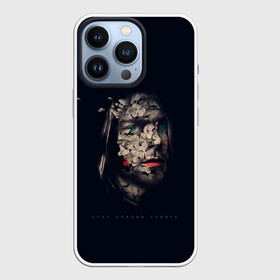 Чехол для iPhone 13 Pro с принтом Цветочный Курт в Тюмени,  |  | alternative | kurt cobain | metall | music | nirvana | rock | альтернатива | курт кобейн | курт кобэйн | металл | музыка | нирвана | нирванна | рок