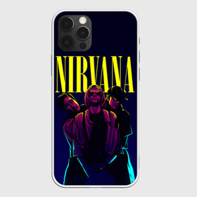 Чехол для iPhone 12 Pro с принтом Nirvana Neon в Тюмени, силикон | область печати: задняя сторона чехла, без боковых панелей | alternative | kurt cobain | metall | music | nirvana | rock | альтернатива | курт кобейн | курт кобэйн | металл | музыка | нирвана | нирванна | рок