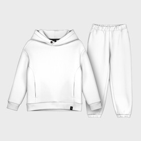 Детский костюм хлопок Oversize с принтом 1000 7(white) в Тюмени,  |  | Тематика изображения на принте: 1000 7 | alohadance | anime | dead inside | dota | emo | femlove | ghoul | lil peep | love | sad | zxc | zxcurced | канеки | любовь | праздник