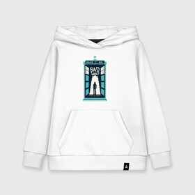 Детская толстовка хлопок с принтом Tardis - Bad Wolf в Тюмени, 100% хлопок | Круглый горловой вырез, эластичные манжеты, пояс, капюшен | doctor who | future | space | tardis | time | будка | будущее | время | галактика | доктор кто | космос | машина времени | наука | приключения | пространство | профессор | прошлое | сериал | тардис | телепорт | ученый | фа