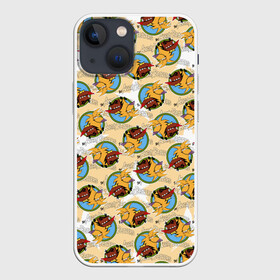 Чехол для iPhone 13 mini с принтом The Angry Beavers   Крутые Бобры в Тюмени,  |  | angry | beavers | daggett | norbert | бобер | бобр | бобры | дег | деггет | дуфус | крутые | мульт | норб | норберт | фостер