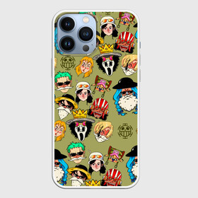 Чехол для iPhone 13 Pro Max с принтом Персонажи One Piece. Большой куш в Тюмени,  |  | anime | manga | monkey d. luffy | one piece | аниме | большой куш | ван пис | вон пис | гол д. роджер | кайдо | король пиратов | луфи | луффи | манга | манки д. луффи | нами | нико робин | пират | портгас д. эйс | ророноа зоро