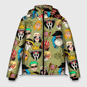 Мужская зимняя куртка 3D с принтом Персонажи One Piece Большой куш в Тюмени, верх — 100% полиэстер; подкладка — 100% полиэстер; утеплитель — 100% полиэстер | длина ниже бедра, свободный силуэт Оверсайз. Есть воротник-стойка, отстегивающийся капюшон и ветрозащитная планка. 

Боковые карманы с листочкой на кнопках и внутренний карман на молнии. | Тематика изображения на принте: anime | manga | monkey d. luffy | one piece | аниме | большой куш | ван пис | вон пис | гол д. роджер | кайдо | король пиратов | луфи | луффи | манга | манки д. луффи | нами | нико робин | пират | портгас д. эйс | ророноа зоро