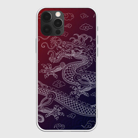 Чехол для iPhone 12 Pro с принтом Традиционный китайский дракон в Тюмени, силикон | область печати: задняя сторона чехла, без боковых панелей | азиатский дракон | дракон | китайский дракон | традиционный | традиционный азиатский дракон | традиционный дракон | традиционный китайский дракон | традиционный японский дракон