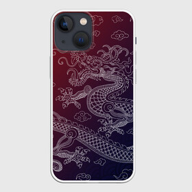 Чехол для iPhone 13 mini с принтом Традиционный китайский дракон в Тюмени,  |  | азиатский дракон | дракон | китайский дракон | традиционный | традиционный азиатский дракон | традиционный дракон | традиционный китайский дракон | традиционный японский дракон